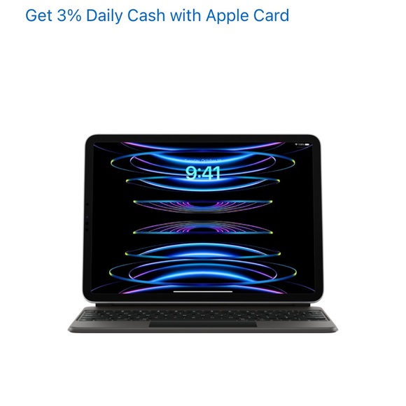 Magic Keyboard for iPad Pro 11-inch (4th gen) and iPad Air (5th gen) Black - Picture 6 of 6